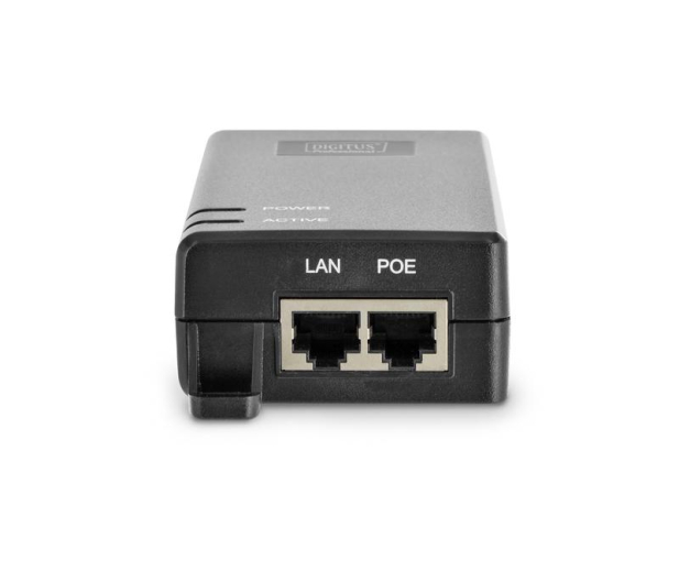 DIGITUS Zasilacz/Adapter PoE+ 802.3at, max. 48V 30W Gigabit 10/100/1000Mbps, aktywny DN-95103-2 - 1384503 - zdjęcie 2